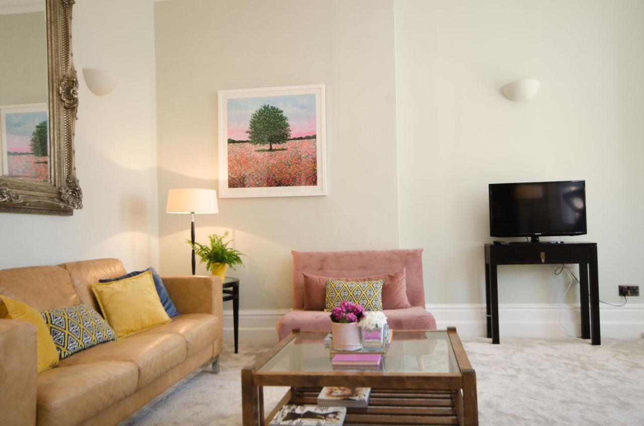 Seaview Mansion Apartment - Central Hove With Parking Eksteriør billede